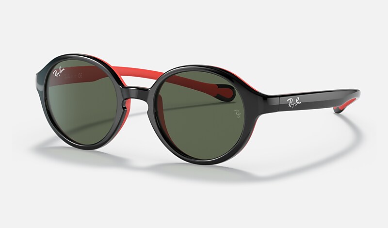 RB9075S KIDS Sunglasses in Black On Red and Green - RB9075S | Ray-Ban®