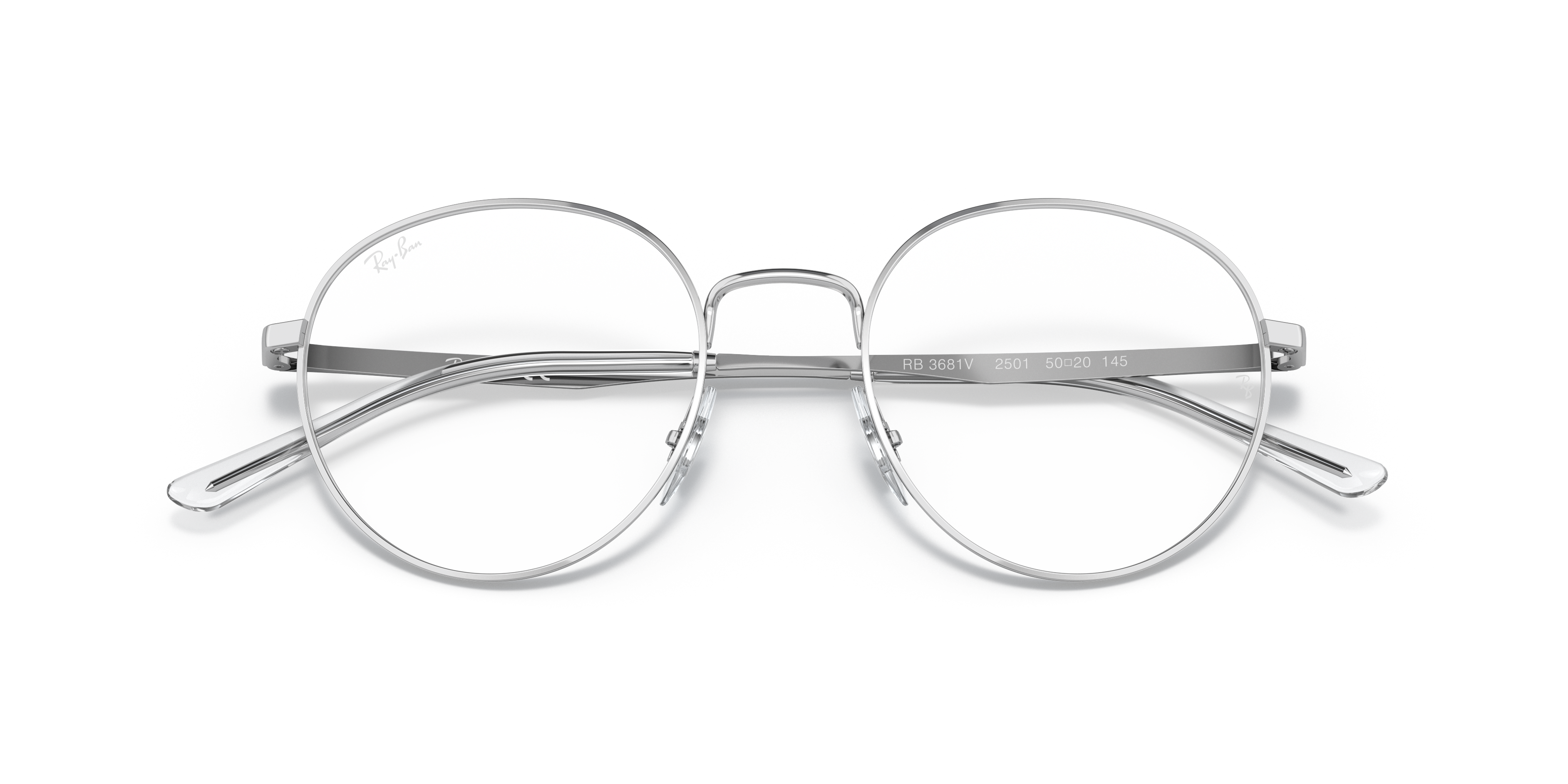 Rb3681 Optics Eyeglasses with Silver Frame | Ray-Ban®