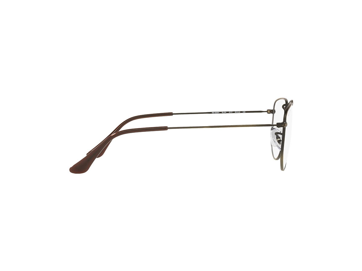 ELON OPTICS Eyeglasses with Antique Gold Frame - RB3958V | Ray-Ban® US