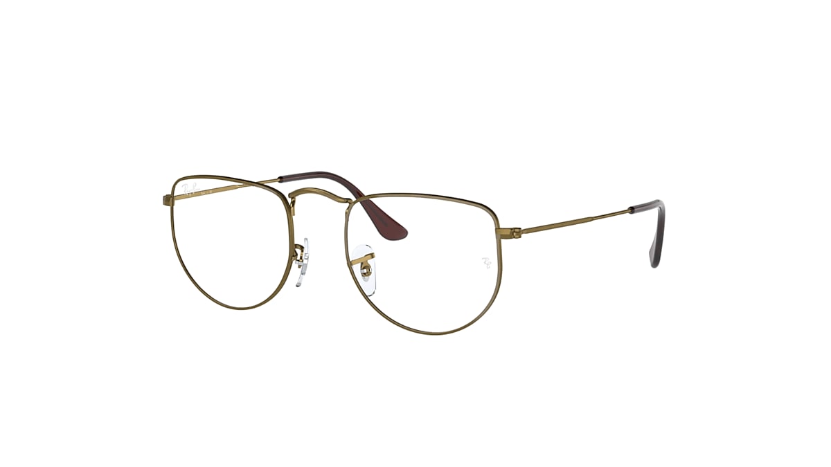 ELON OPTICS Eyeglasses with Antique Gold Frame - RB3958V