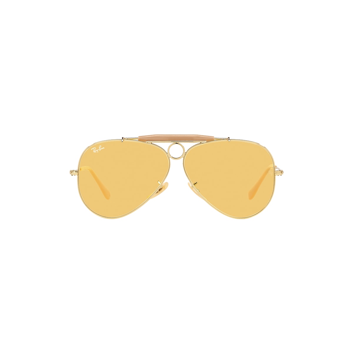 Ray ban best sale shooter yellow lens