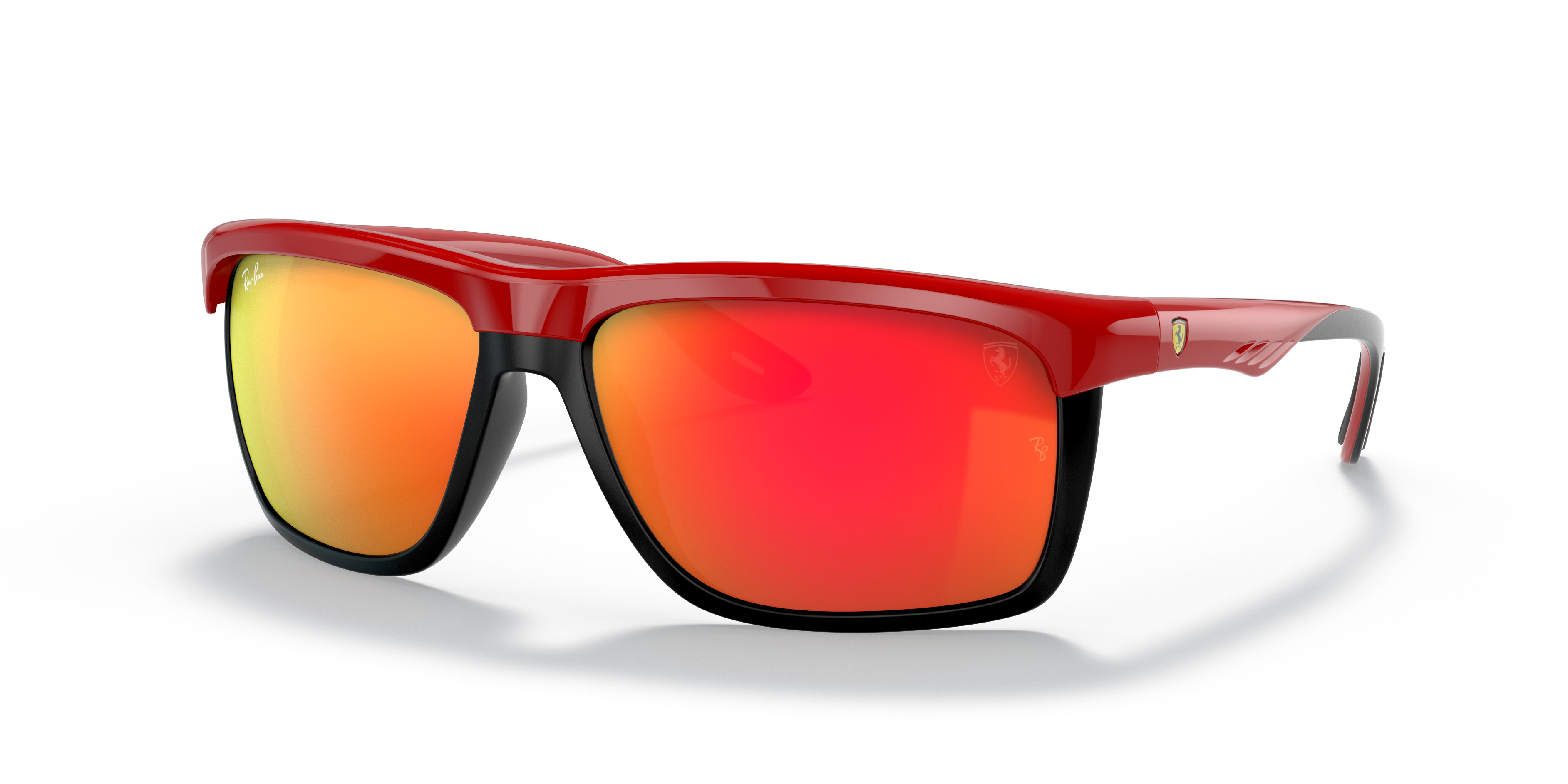 ferrari ray ban red