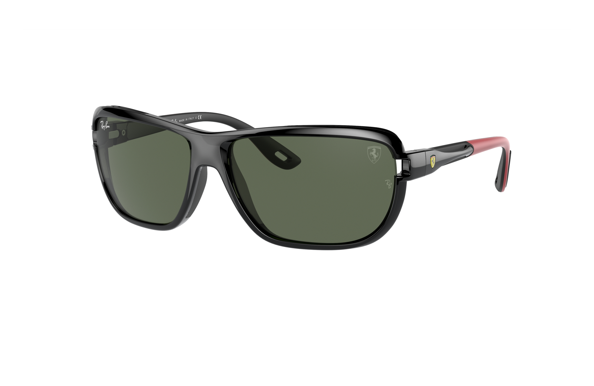 Rb4365m Scuderia Ferrari Collection Sunglasses in Black and Green | Ray-Ban®