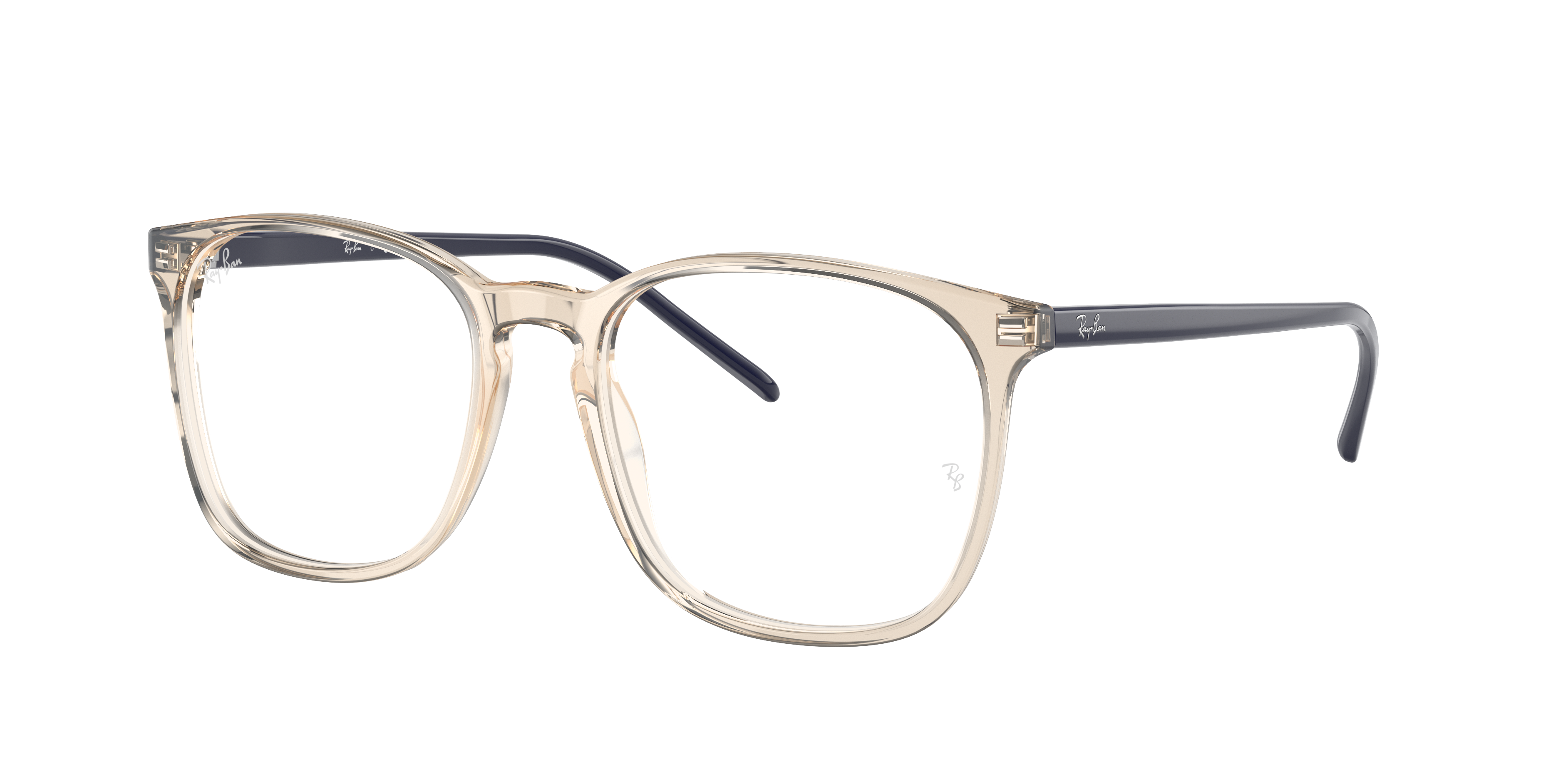 Rb5387 Optics Eyeglasses with Transparent Brown Frame | Ray-Ban®