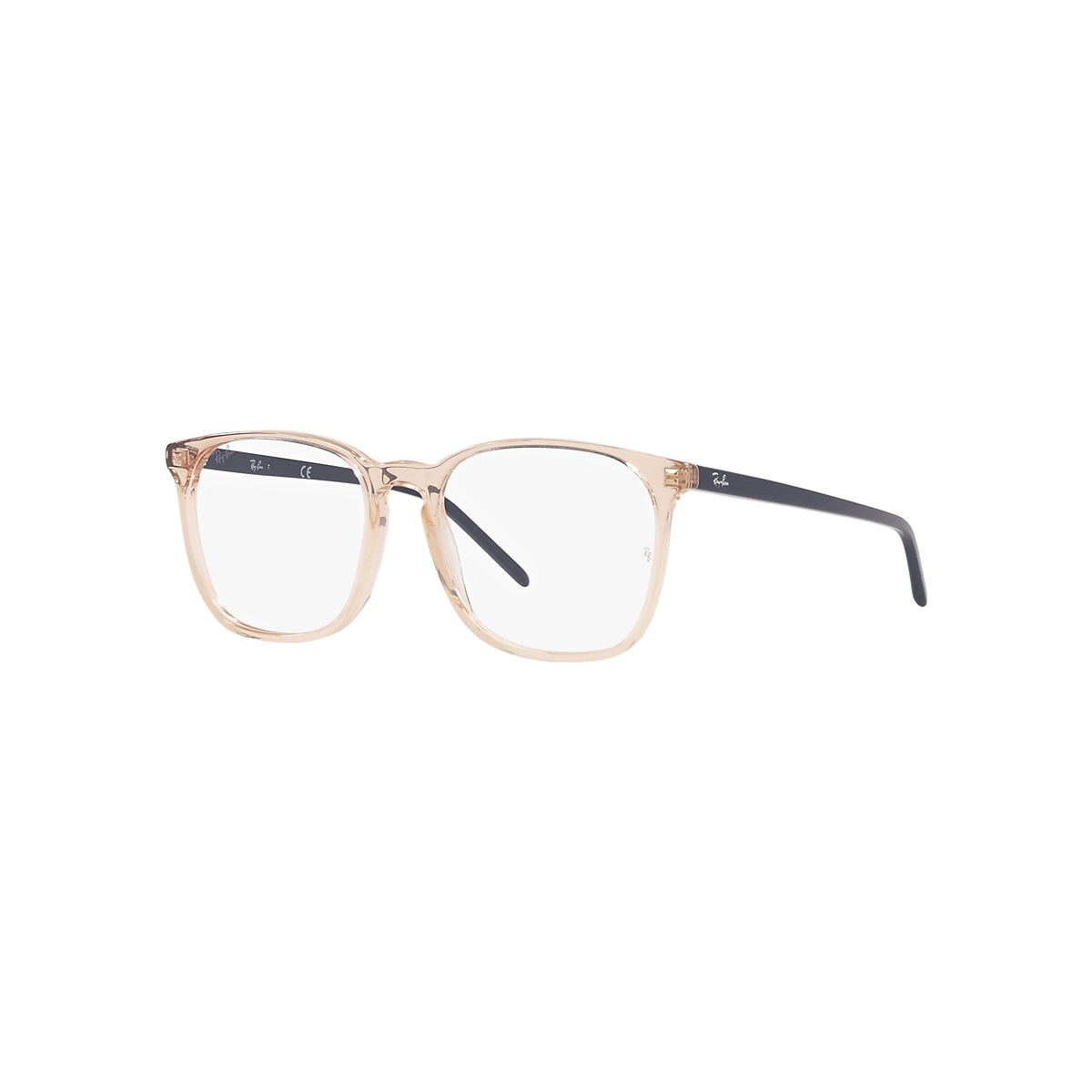 RB5387 OPTICS Eyeglasses with Transparent Brown Frame 