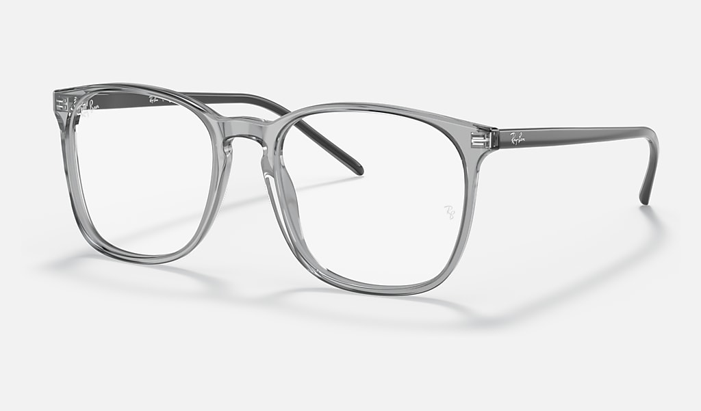 Rb5387 Optics Eyeglasses with Transparent Grey Frame | Ray-Ban®