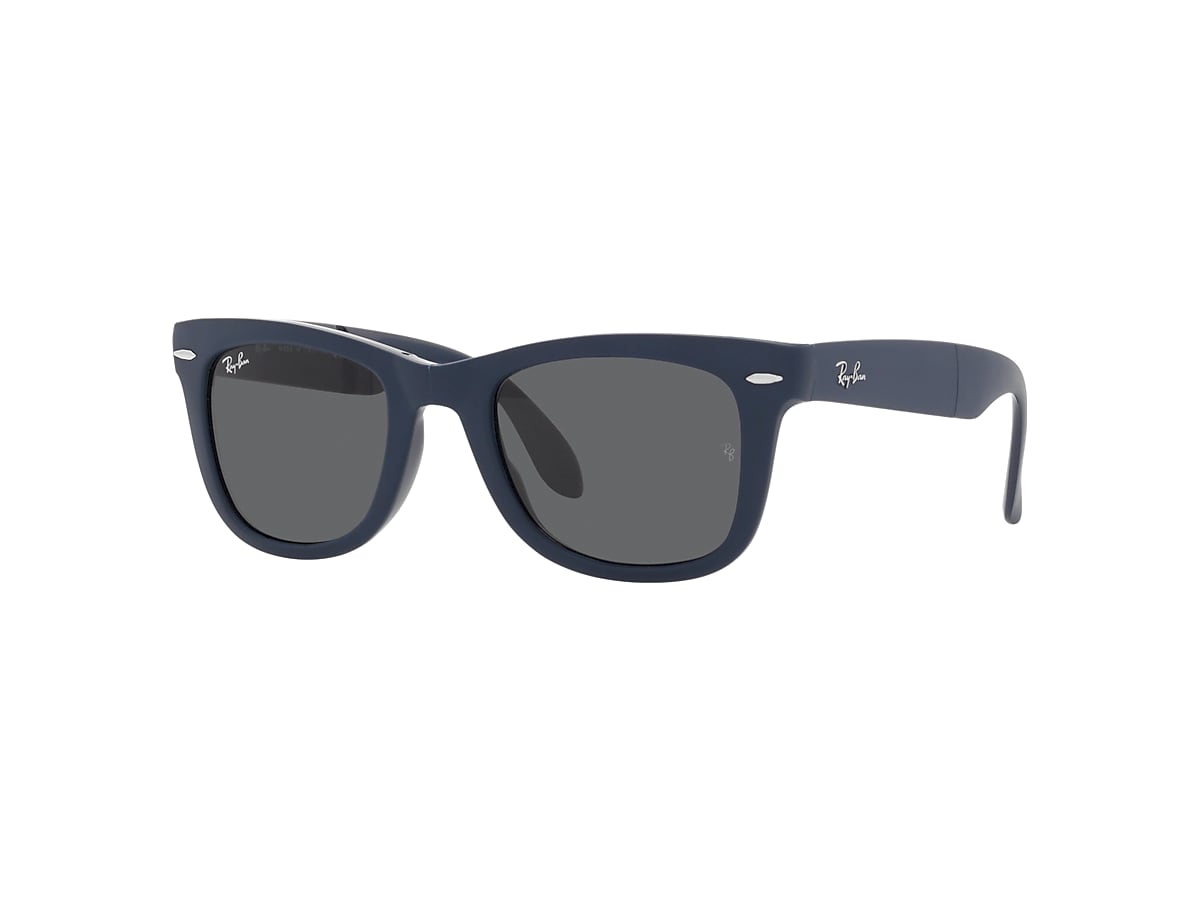 WAYFARER FOLDING CLASSIC Sunglasses in Azul and Cinzento - RB4105 