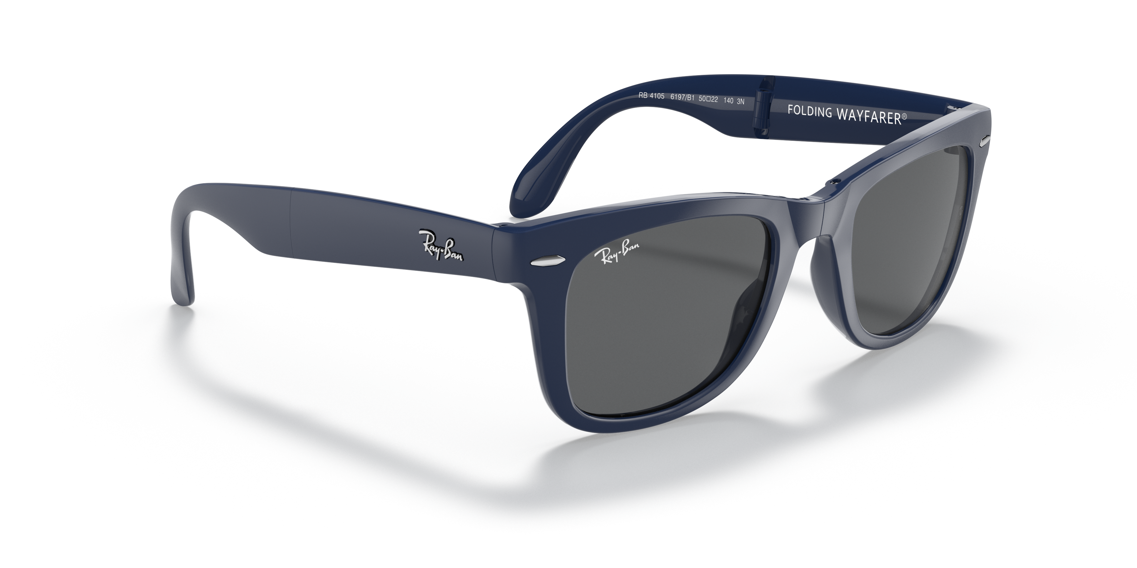 navy ray bans