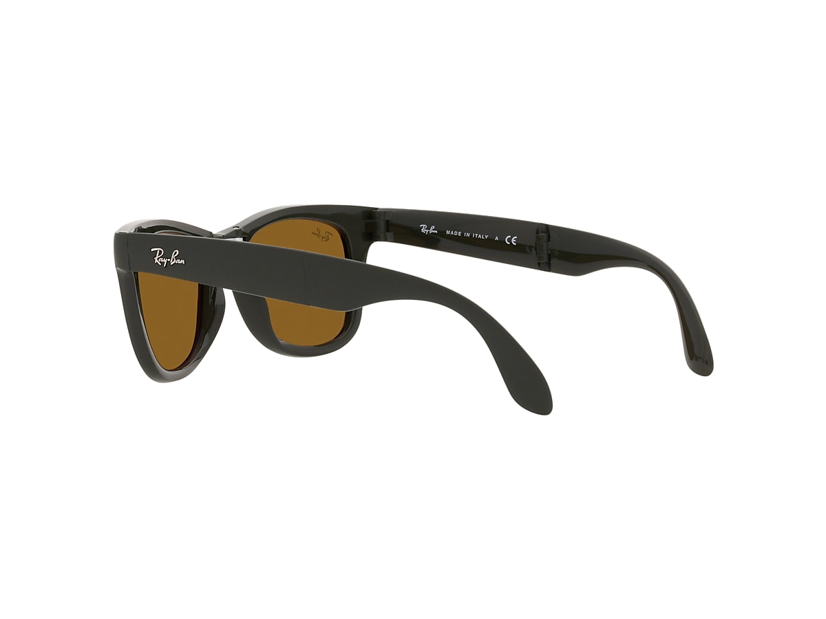 WAYFARER FOLDING CLASSIC Sunglasses in Military Green and Brown