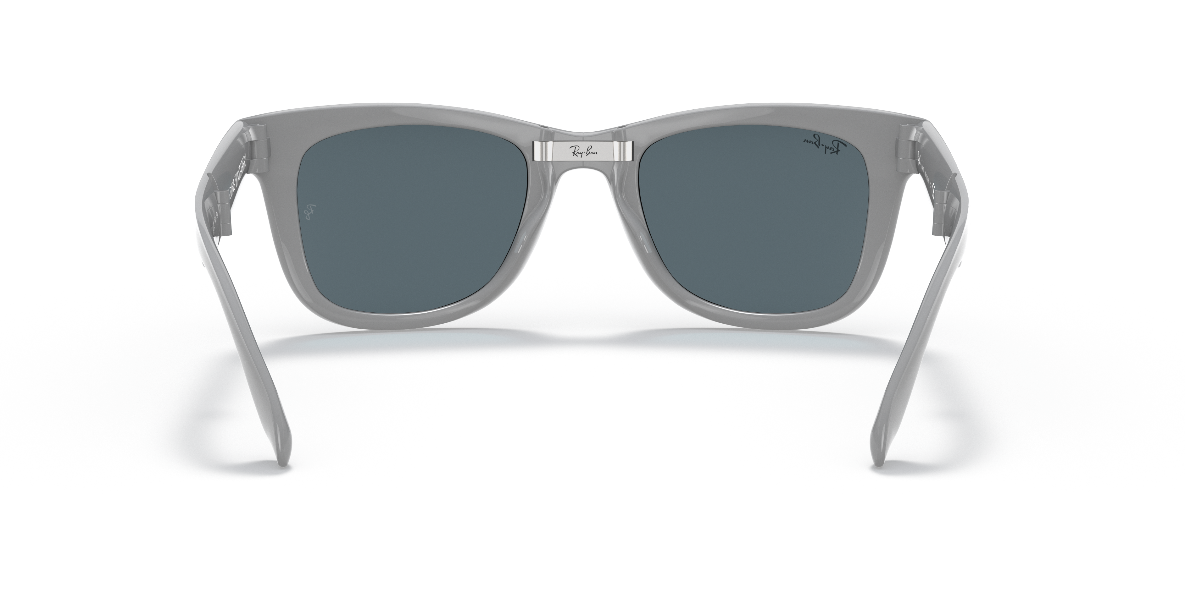 Occhiali da Sole Wayfarer Classic Pieghevoli in Grigio e Blu | Ray-Ban®