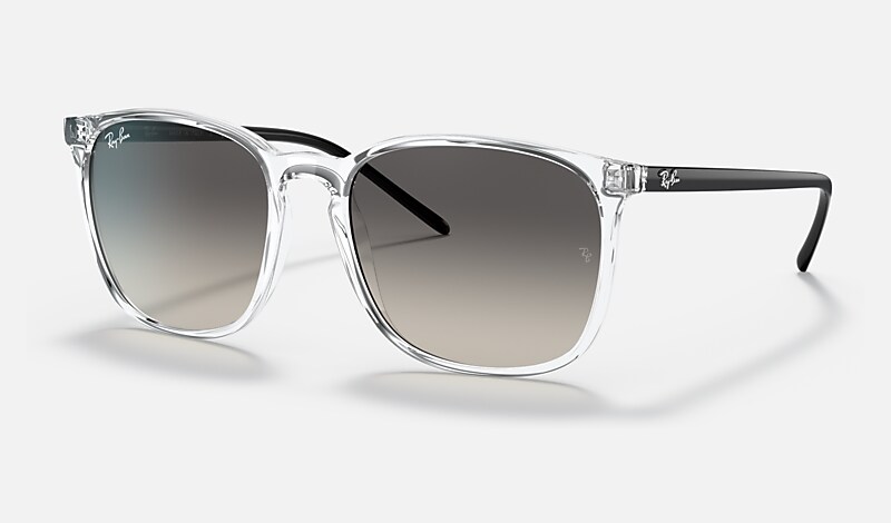 RB4387 Sunglasses in Transparent and Grey RB4387 Ray Ban NO