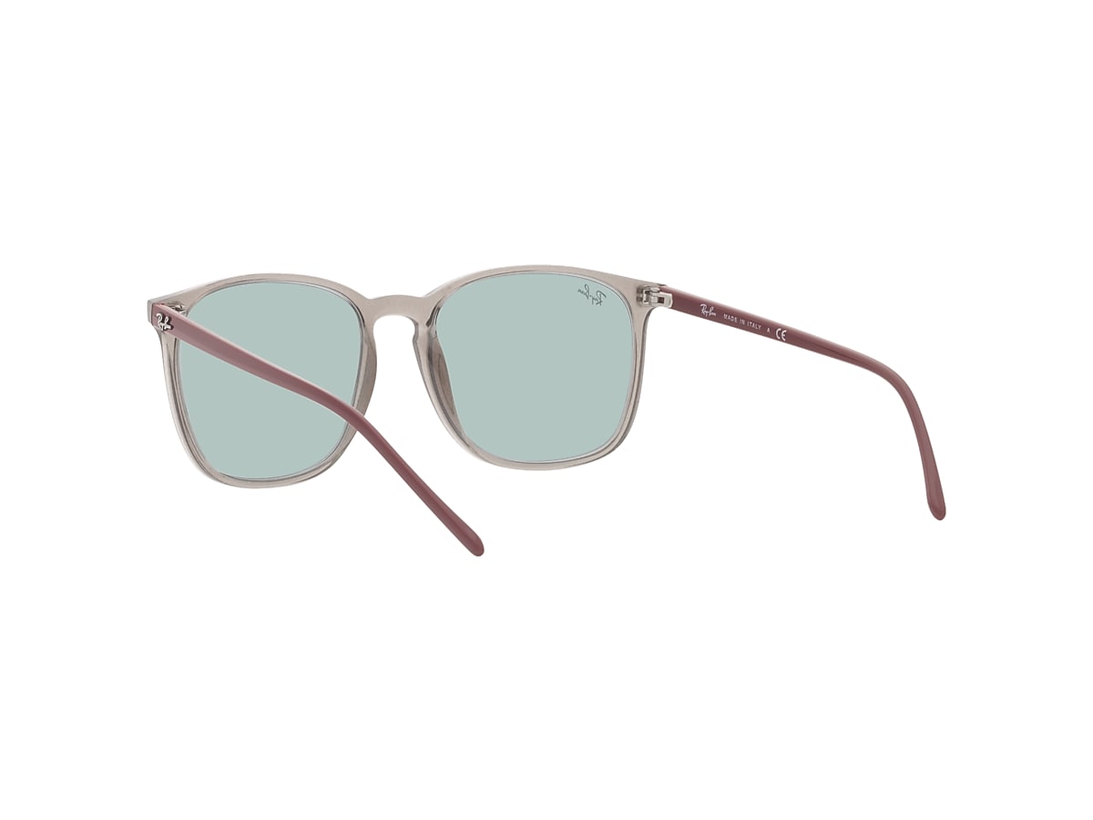 RB4387 EVOLVE Sunglasses in Transparent Grey and Green