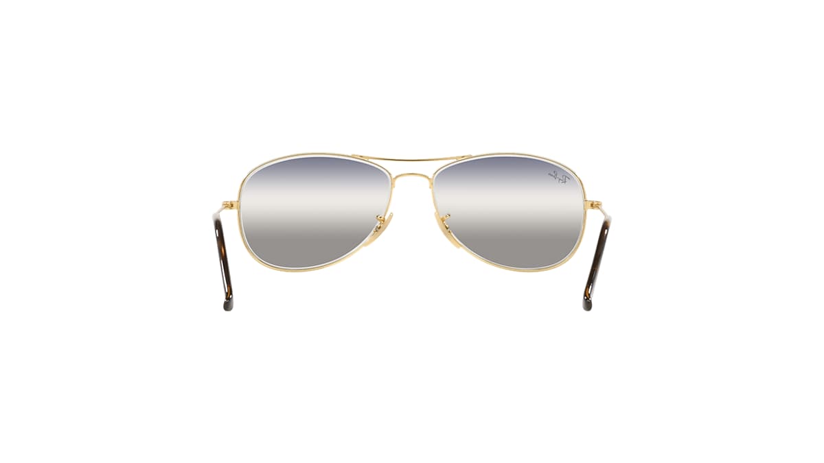 COCKPIT BI-GRADIENT Sunglasses in Gold and Blue/Grey - RB3362