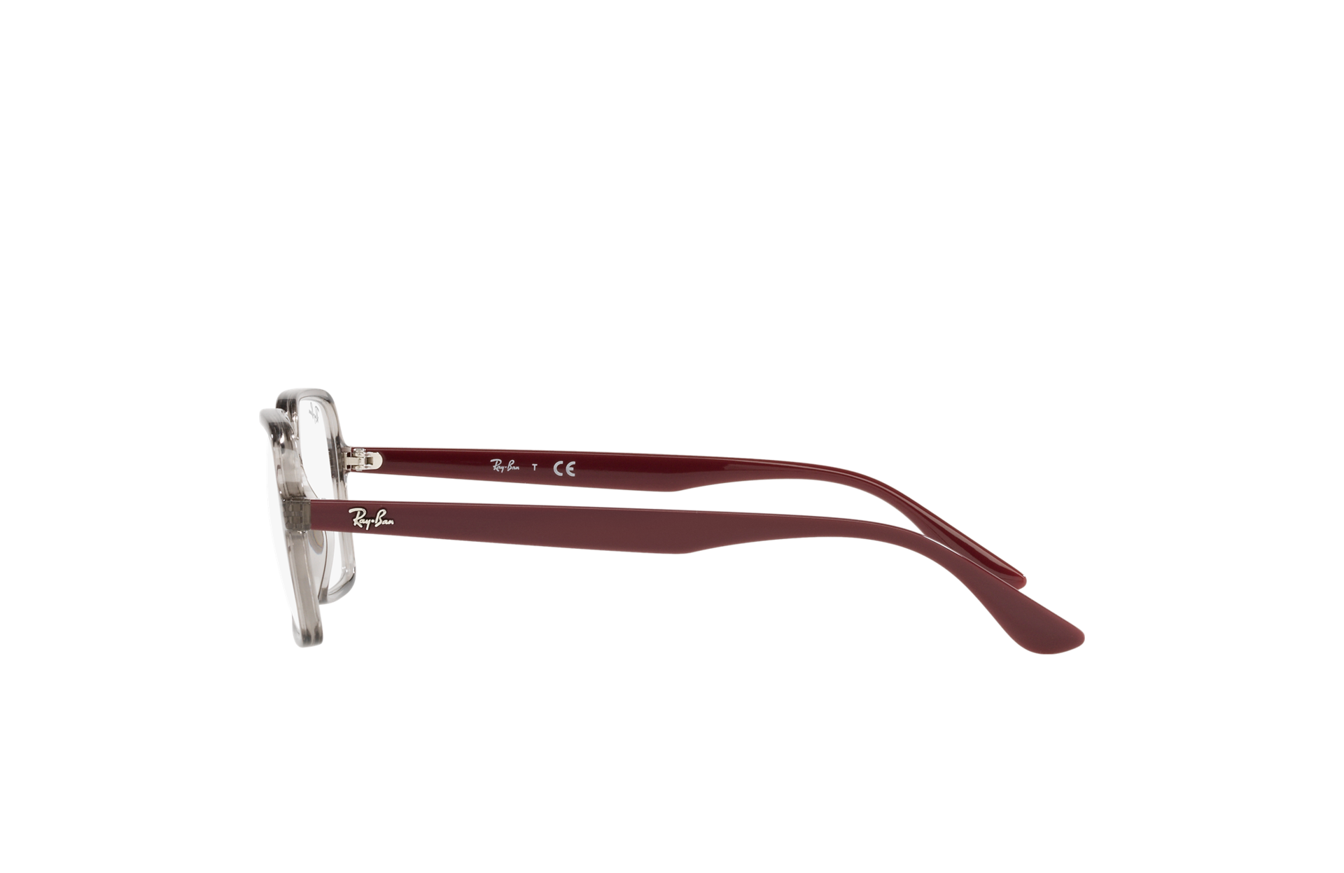 Rb7198 Eyeglasses with Transparent Grey Frame | Ray-Ban®