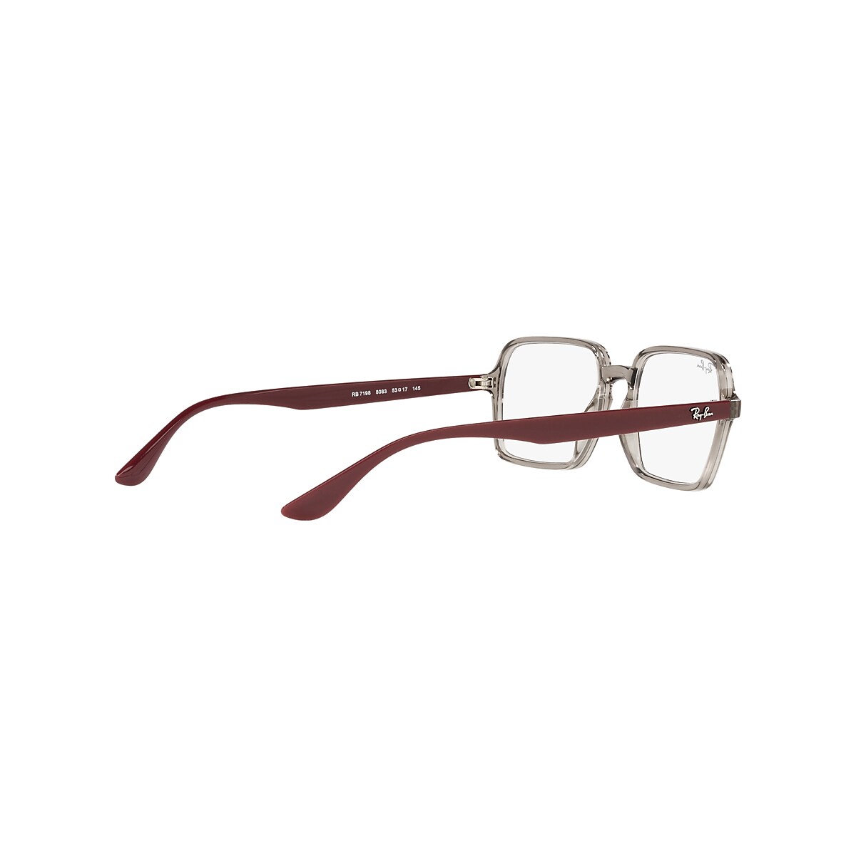 RB7198 OPTICS Eyeglasses with Transparent Grey Frame - RB7198