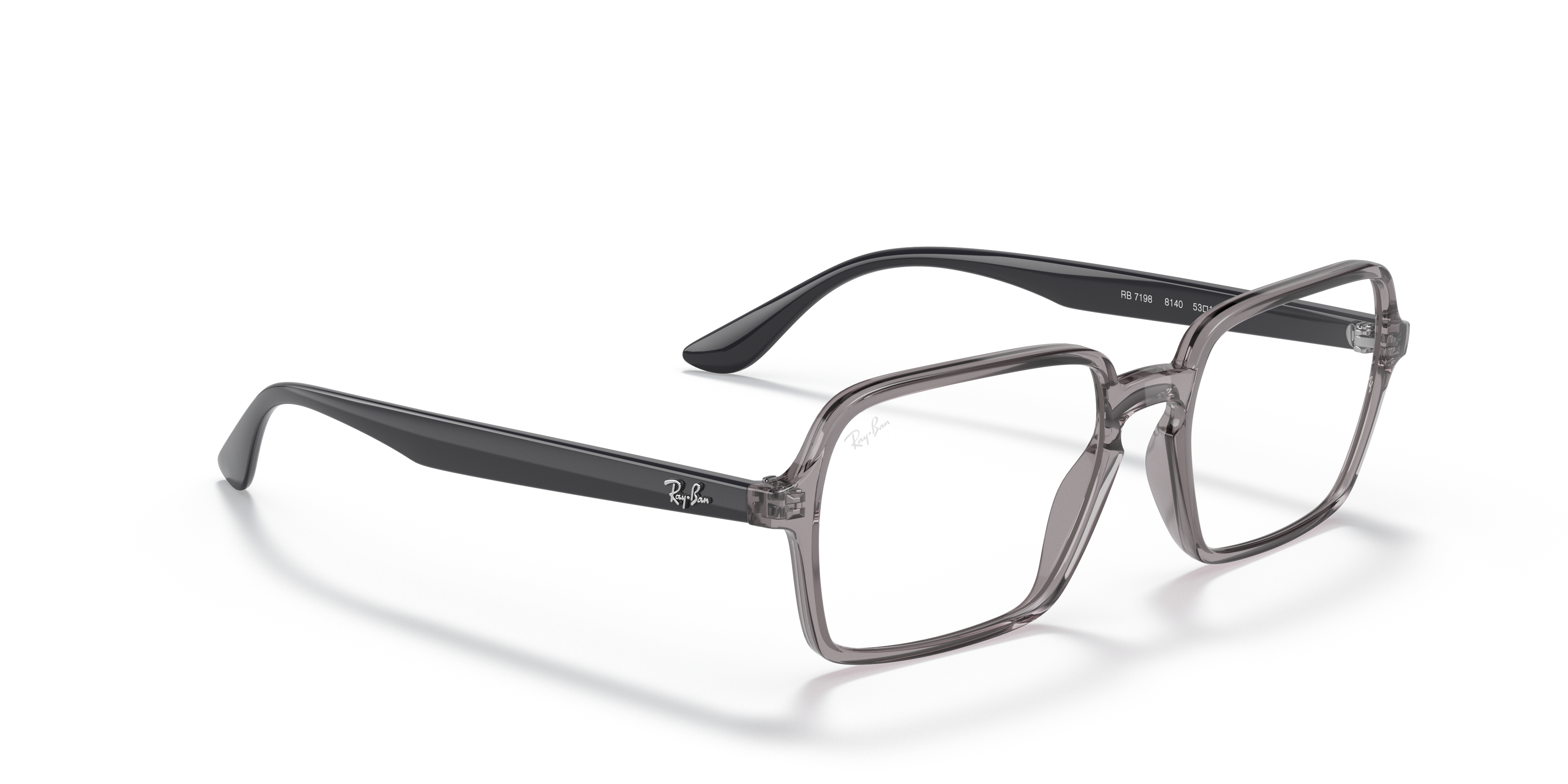 Rb7198 Eyeglasses with Transparent Grey Frame | Ray-Ban®