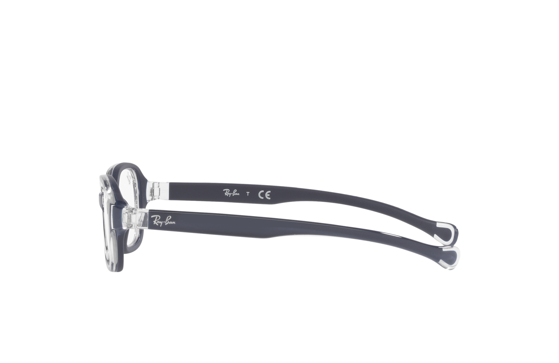 Rb9074 Optics Eyeglasses with Transparent On Rubber Blue Frame | Ray-Ban®