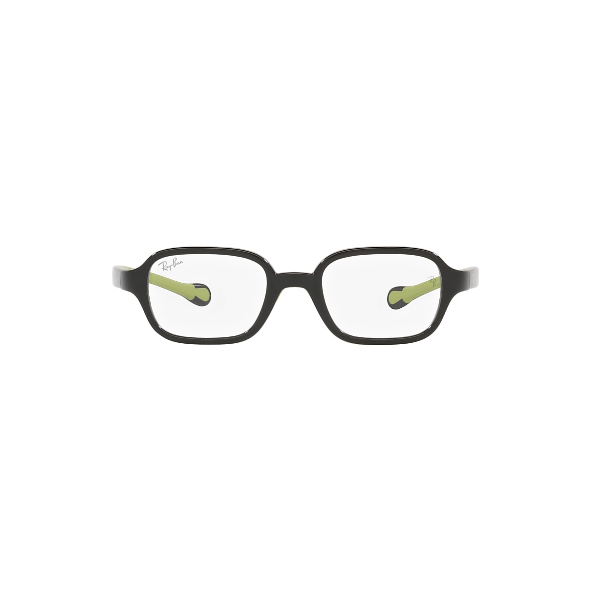 RB9074 OPTICS KIDS Eyeglasses with Black On Green Frame - RY9074V