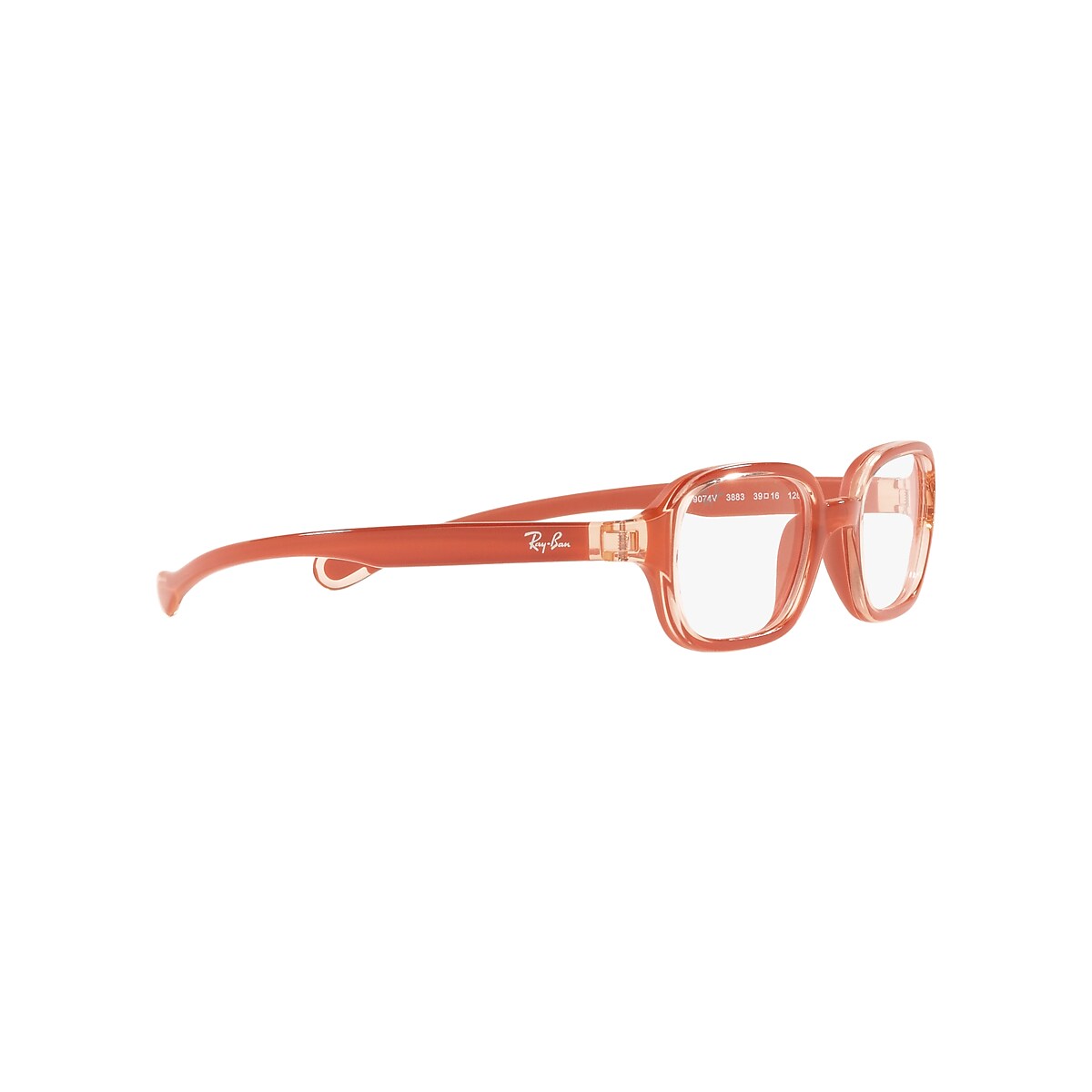 Rb9074 Optics Kids Eyeglasses with Orange Frame | Ray-Ban®