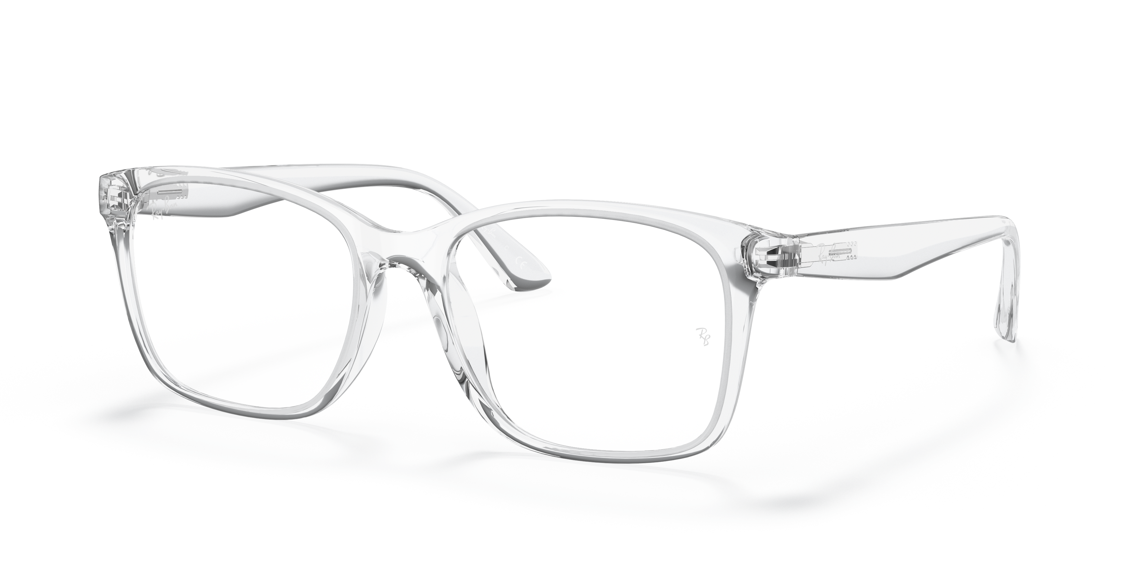 rayban transparent frame