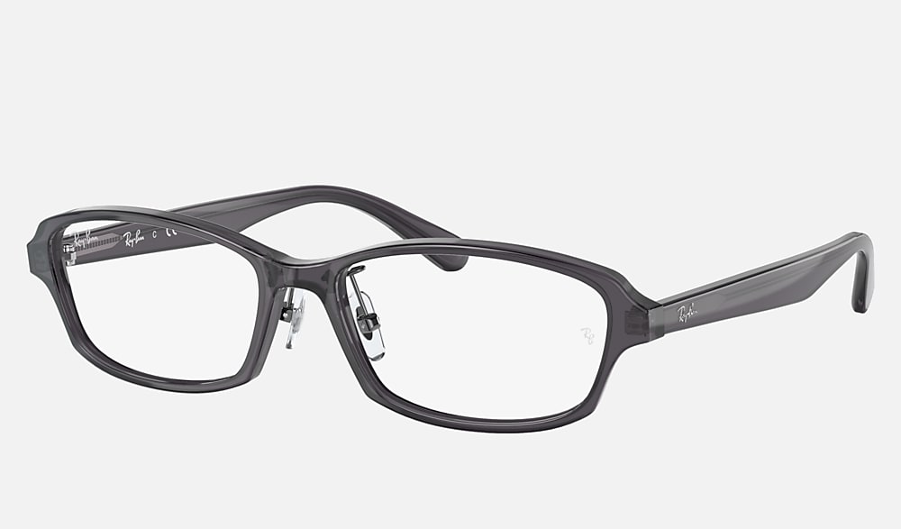 RB5385 OPTICS Eyeglasses with Transparent Grey Frame
