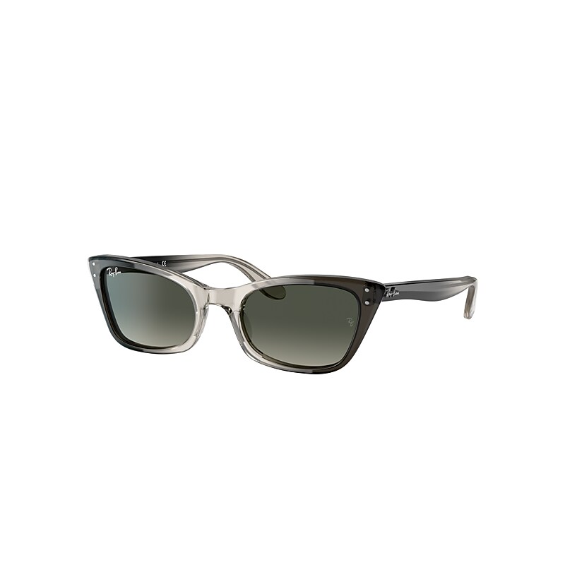 Ray-Ban Lady Burbank Sunglasses Transparent Grey Frame Grey Lenses 52-20 product image