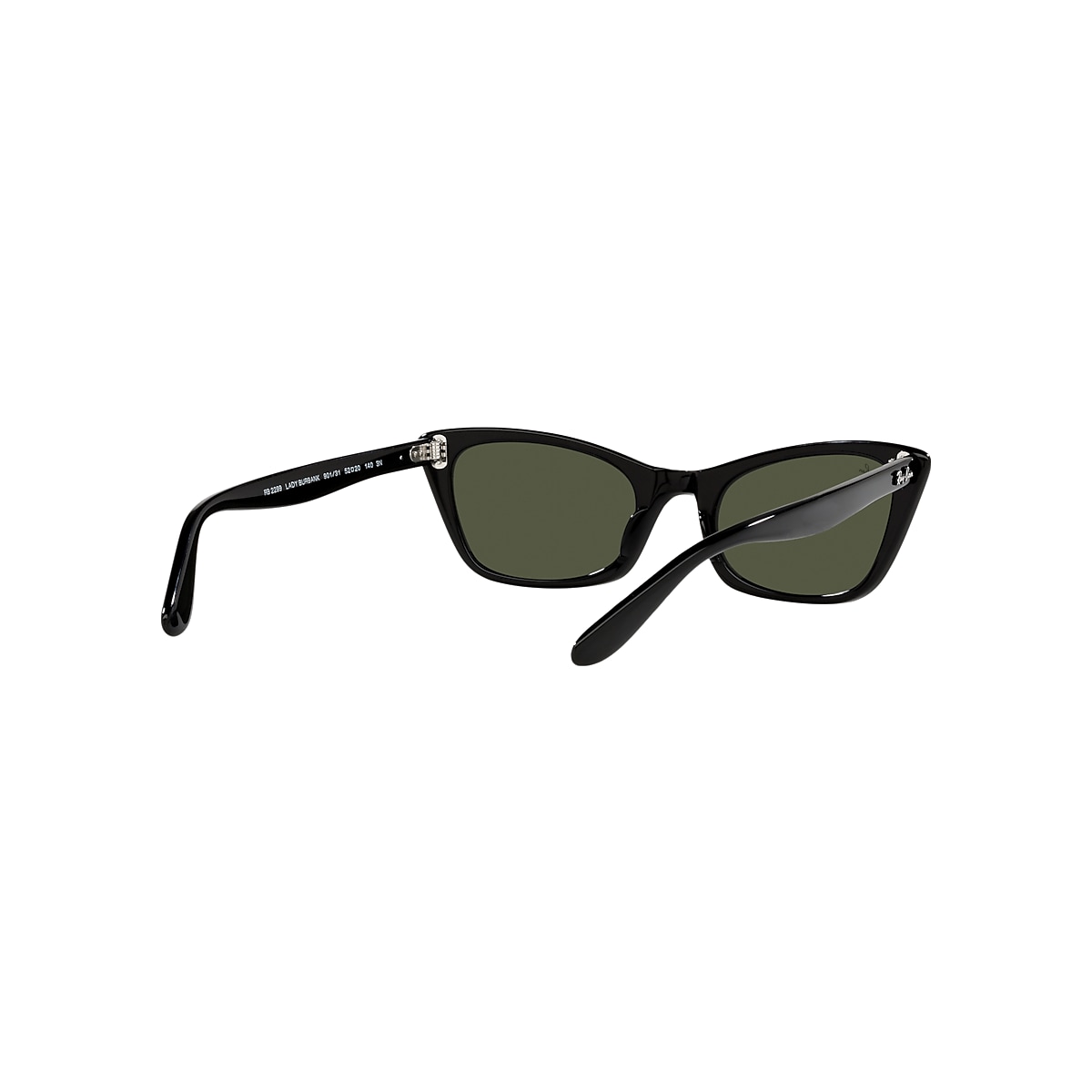 LADY BURBANK Sunglasses in Black and Green - RB2299 | Ray LADY BURBANK Sunglasses in Black and Green - RB2299 | Ray