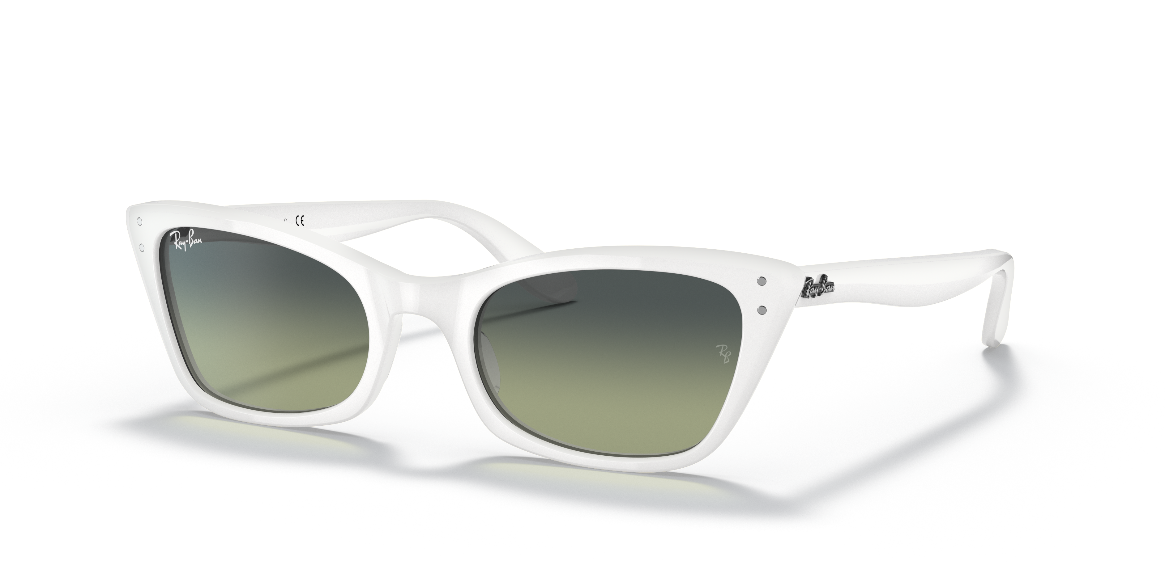 white ray ban eyeglass frames