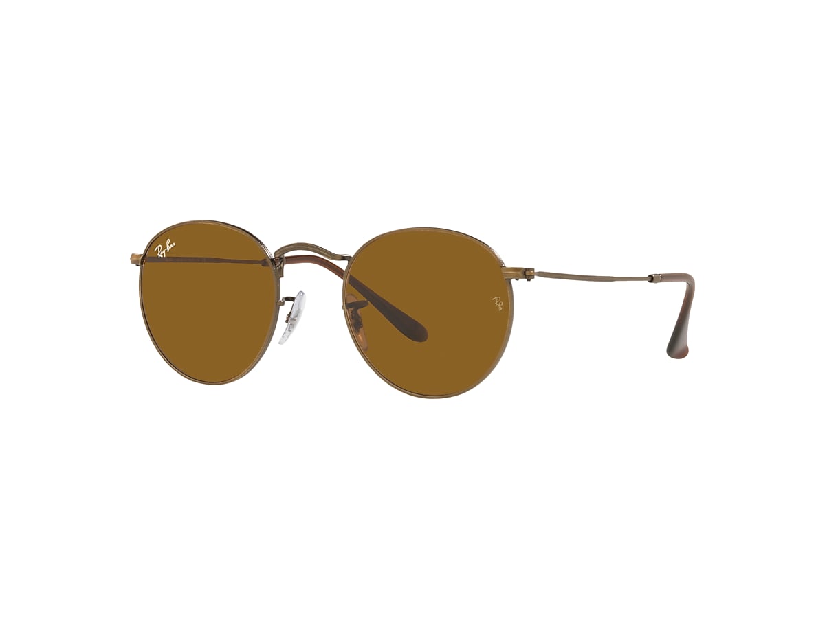 【レイバン公式ストア】 Ray-Ban® ROUND METAL ANTIQUED