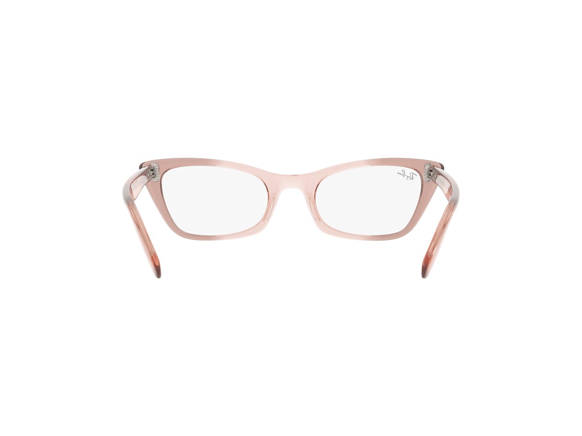 LADY BURBANK OPTICS Eyeglasses with Transparent Pink Frame