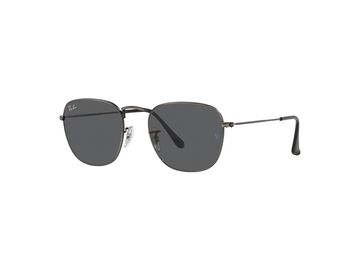 FRANK ANTIQUED Sunglasses in Gunmetal and Dark Grey - Ray-Ban