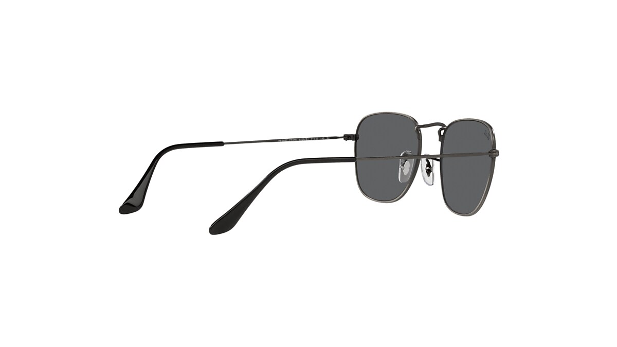 FRANK ANTIQUED Sunglasses in Gunmetal and Dark Grey - RB3857 | Ray