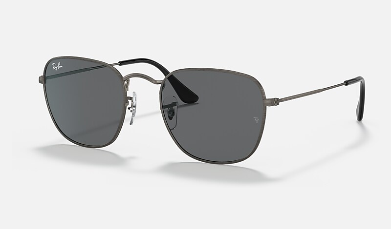 FRANK ANTIQUED Sunglasses in Gunmetal and Dark Grey - RB3857 | Ray