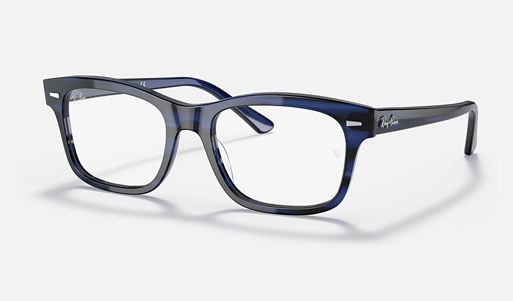 Burbank Optics Eyeglasses with Blue Frame | Ray-Ban®