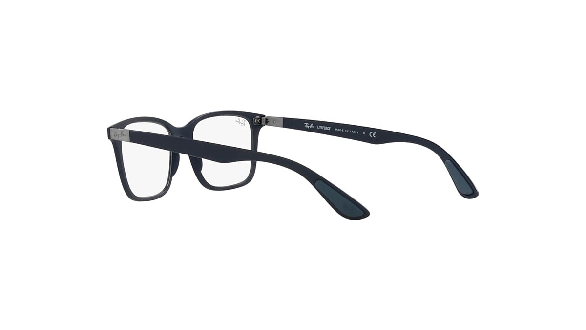 RB7144 OPTICS Eyeglasses with Dark Blue Frame - RB7144 | Ray RB7144 OPTICS Eyeglasses with Dark Blue Frame - RB7144 | Ray
