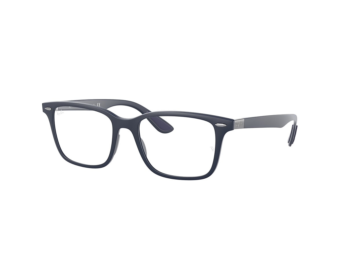 RB7144 OPTICS Eyeglasses with Dark Blue Frame - Ray-Ban