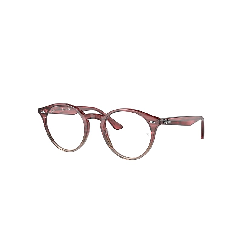 Ray-Ban Rb2180v Optics Eyeglasses Havana Frame Clear Lenses 49-21