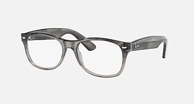NEW WAYFARER OPTICS Eyeglasses with Grey Havana Frame