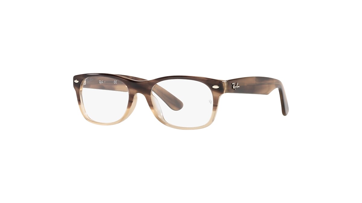 New Wayfarer Optics Eyeglasses with Brown Havana Frame | Ray-Ban®