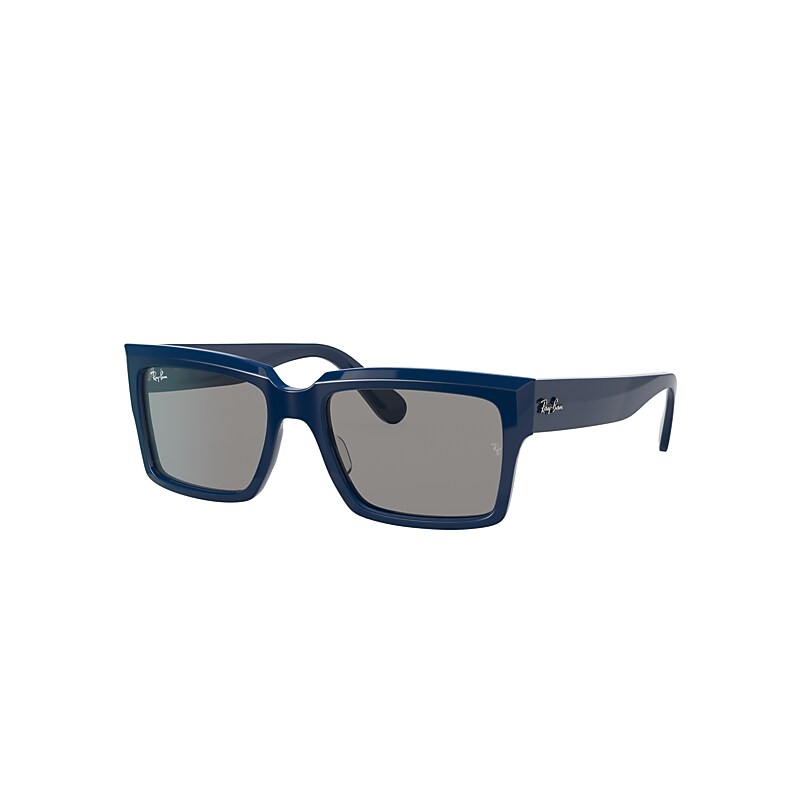 Ray-Ban Inverness Sunglasses Blue Frame Grey Lenses 54-18 product image