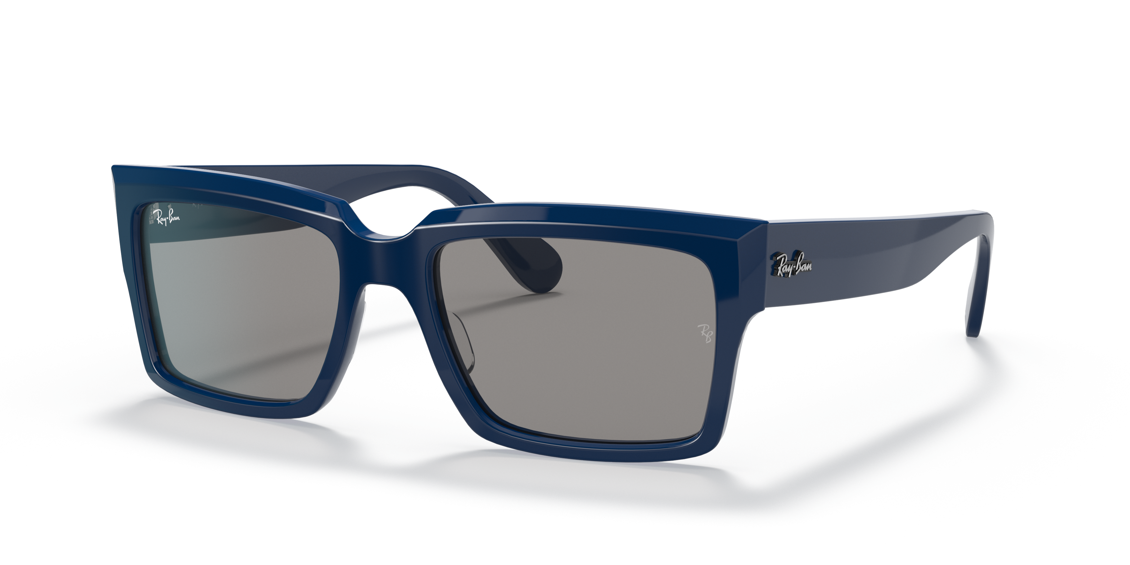 Inverness Sunglasses in Blue and Grey | Ray-Ban®