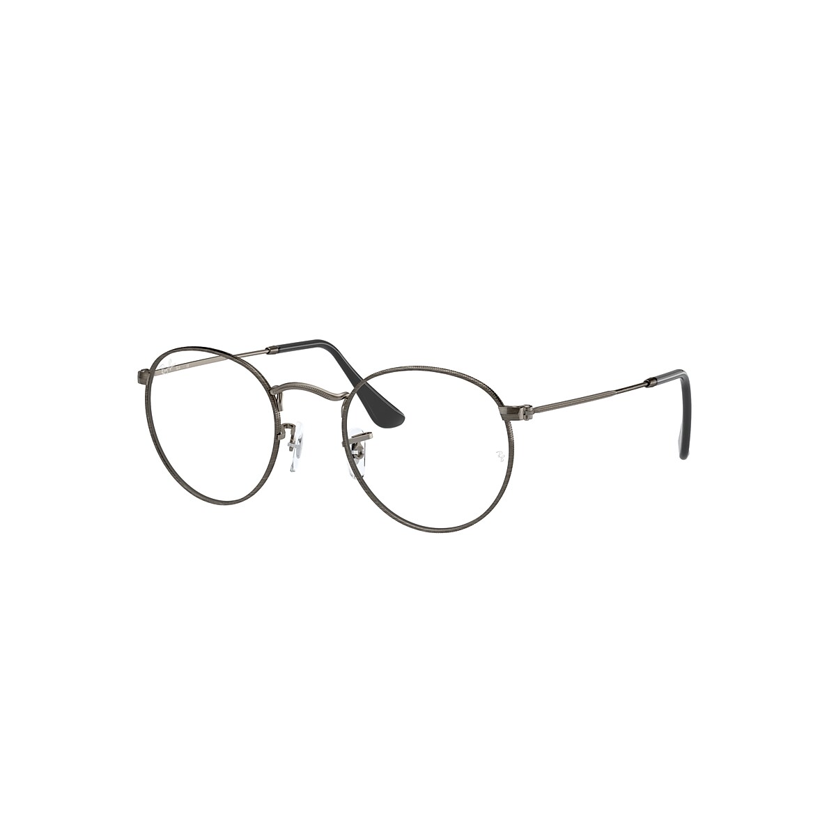 ROUND METAL OPTICS Eyeglasses with Gunmetal Frame - Ray-Ban