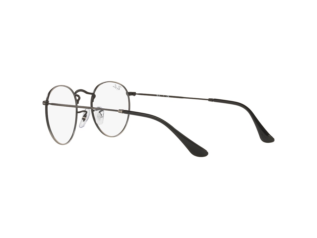 ROUND METAL OPTICS Eyeglasses with Gunmetal Frame - RB3447V | Ray