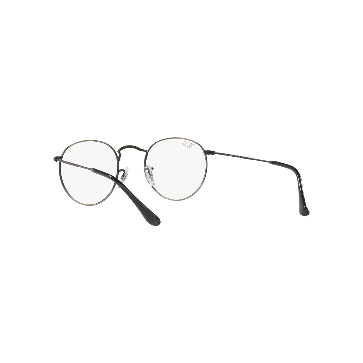 ROUND METAL OPTICS Eyeglasses with Gunmetal Frame - RB3447V | Ray