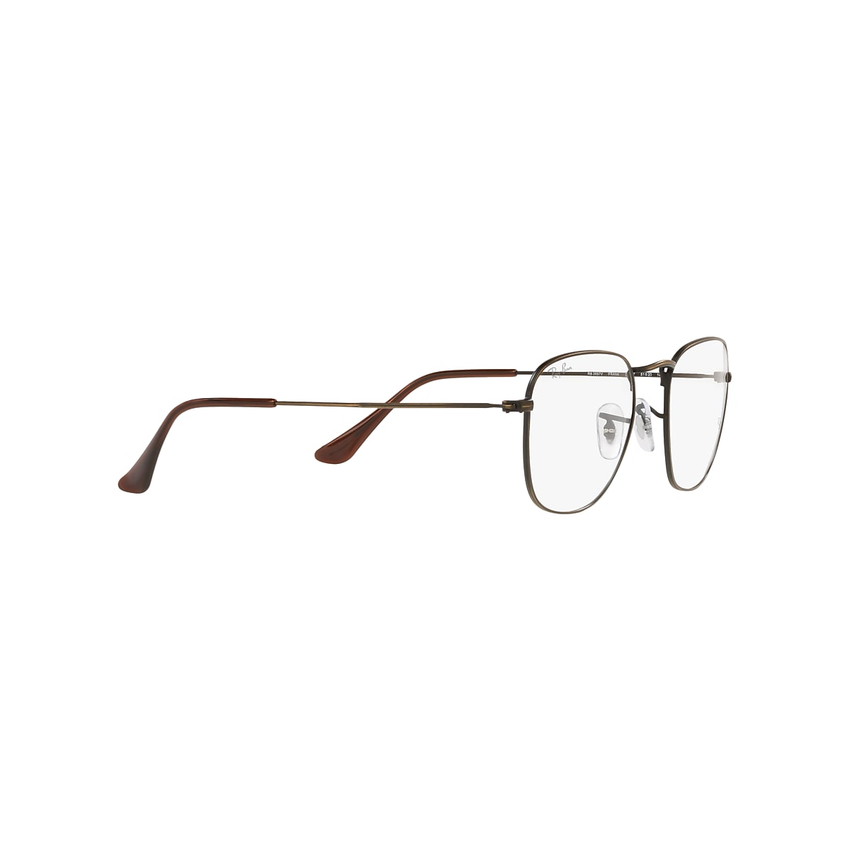 FRANK OPTICS Eyeglasses with Antique Gold Frame - RB3857V | Ray