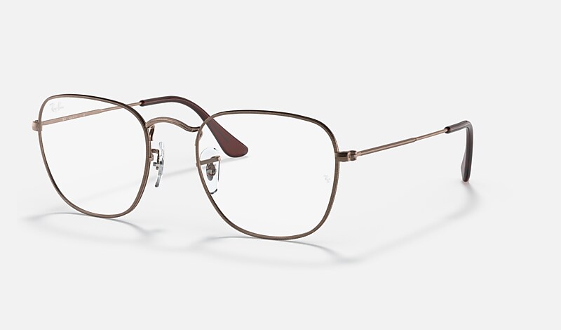 FRANK OPTICS Eyeglasses with Bronze-Copper Frame - RB3857V | Ray