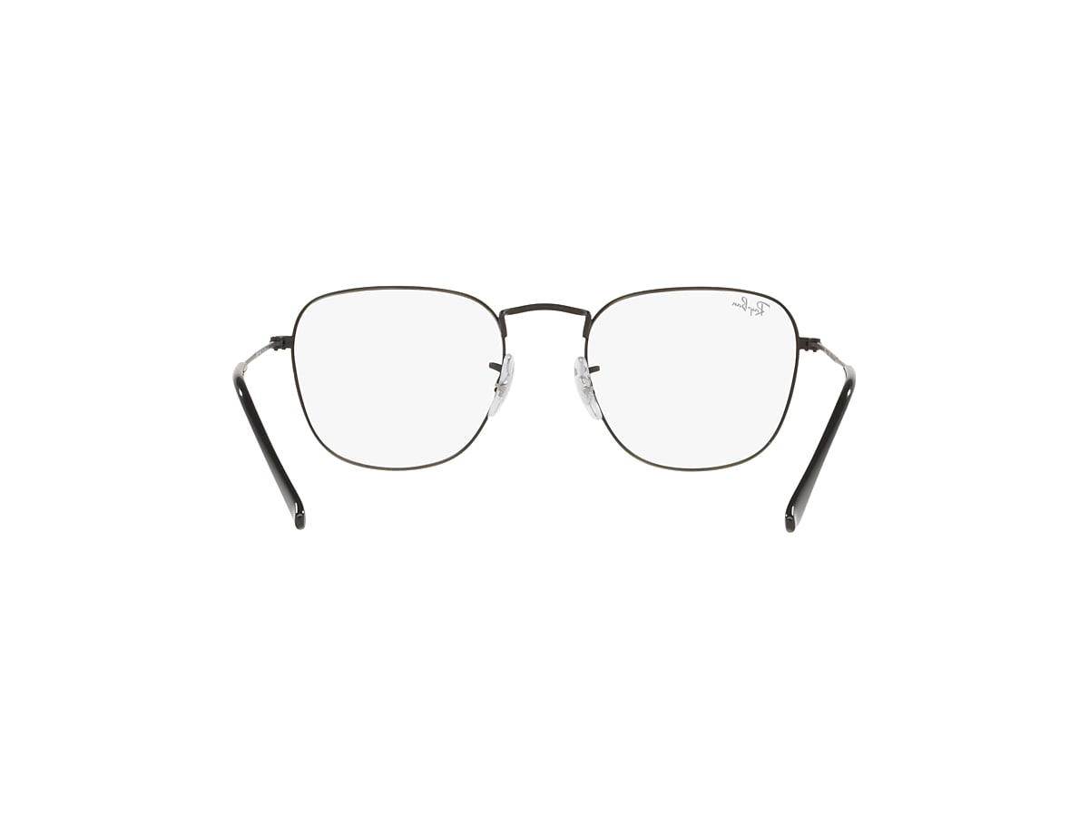 Ray-Ban Eyeglasses Frank Optics Antique Gunmetal Frame Clear Lenses