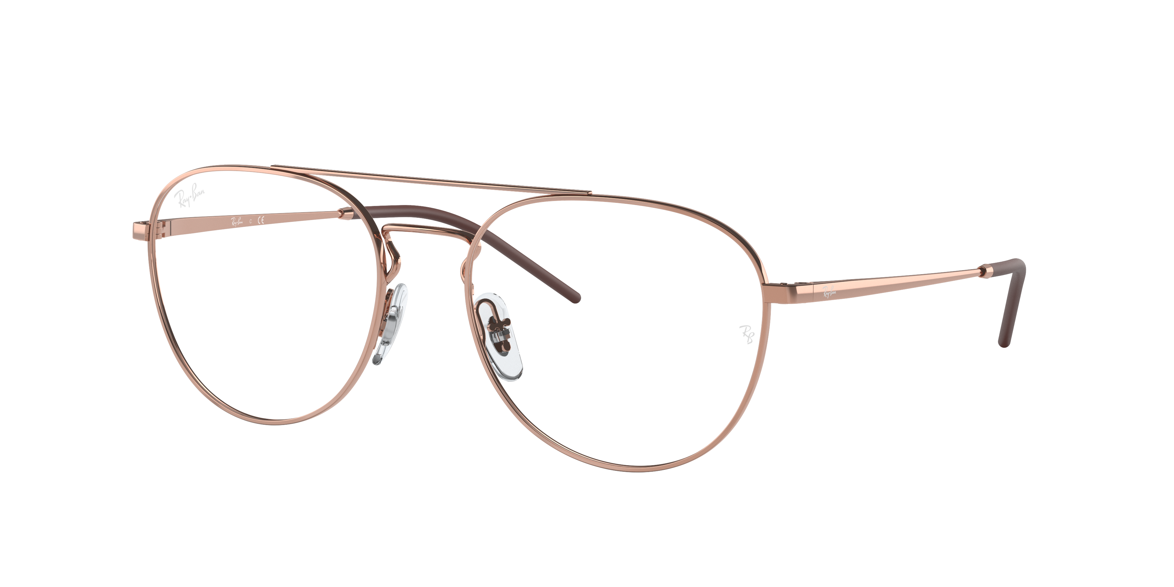 Rb6414 Optics Eyeglasses with Rose Gold Frame | Ray-Ban®