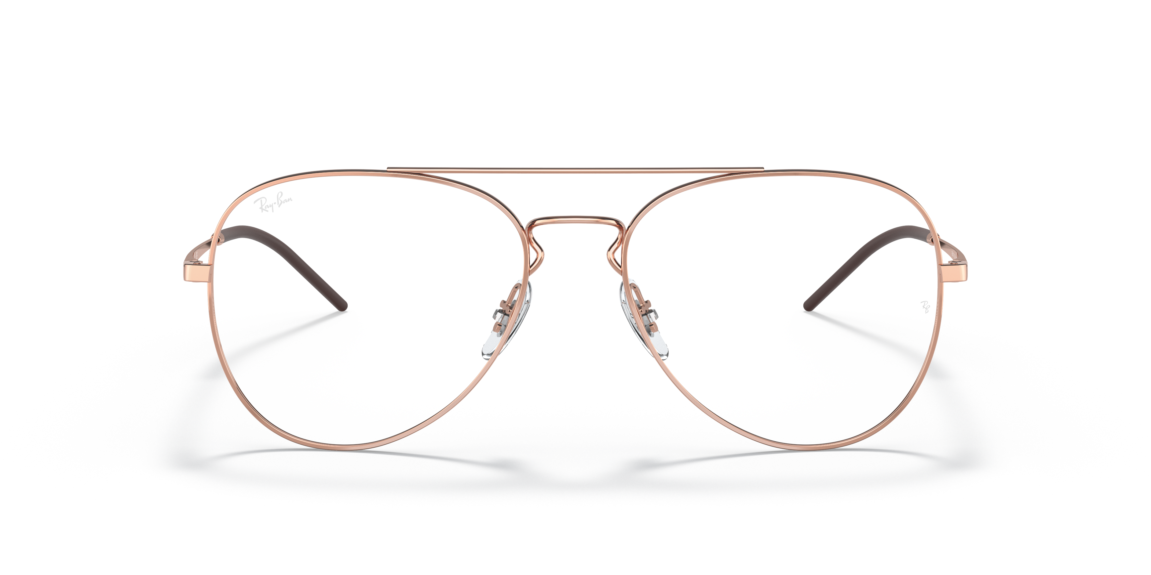 ray ban rose gold frames