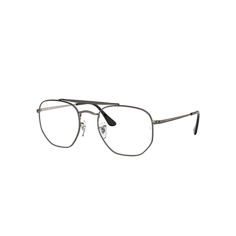 Ray-Ban Marshal Optics Eyeglasses Antique Gunmetal Frame Clear Lenses 54-21
